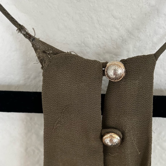 Naked Zebra Olive Tank Top - Picture 4 of 4